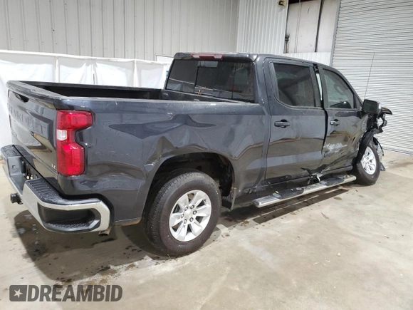 2024 Chevrolet Silverado 1500 LT with VIN 1GCPACEDXRZ146567, listed as a Copart auction lot 50427075 with 12,411 mi miles and Clean Title. Bid and sale history available at DreamBid. Image 3.