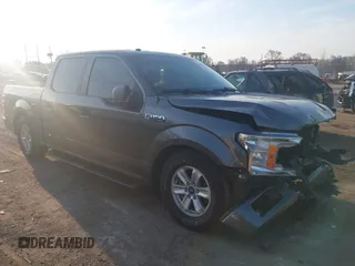 2018 Ford F-150 XL with VIN 1FTEW1E53JFD33161, listed as a IAAI auction lot 41796374 with 64,910 mi miles. Bid and sale history available at carsss.com. Image 1.