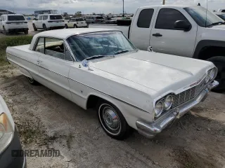 1964 Chevrolet Impala с VIN 41847J219664, выставлен на аукционе Copart как лот 75891214 с пробегом 47 312 миль миль и Списание • Salvage title. История ставок и продаж доступна на DreamBid. Изображение 4.