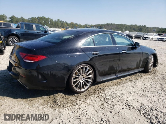 2019 Mercedes-Benz CLS with VIN WDD2J5JB7KA037911, listed as a Copart auction lot 75072814 with 94,435 mi miles and Salvage Title. Bid and sale history available at carsss.com. Image 3.