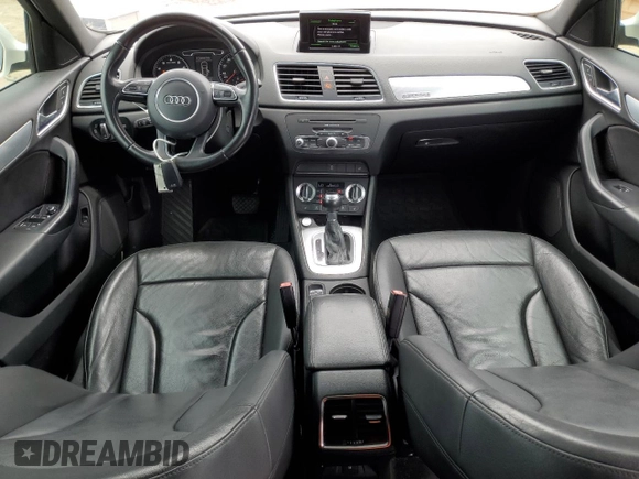 2015 Audi Q3 Premium Plus with VIN WA1EFCFS7FR004141, listed as a Copart auction lot 53737925 with 97,568 mi miles and Clean title. Bid and sale history available at DreamBid. Image 8.