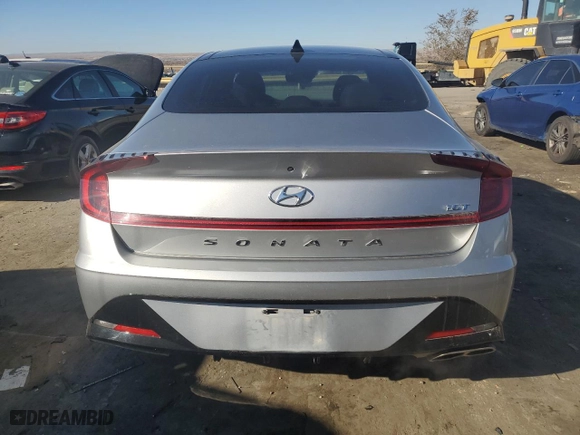2022 Hyundai Sonata SEL Plus with VIN 5NPEJ4J20NH140540, listed as a Copart auction lot 81860264 with 107,723 mi miles and Clean Title. Bid and sale history available at carsss.com. Image 6.