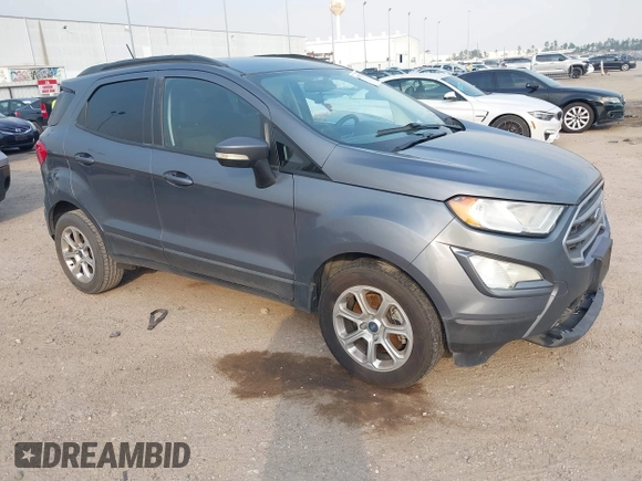 2018 Ford EcoSport SE z VIN MAJ3P1TE8JC166584, wystawiony jako IAAI lot #41674770 z przebiegiem 98 603 mil mil oraz . Historia ofert i sprzedaży dostępna na DreamBid. Obrazek 1.