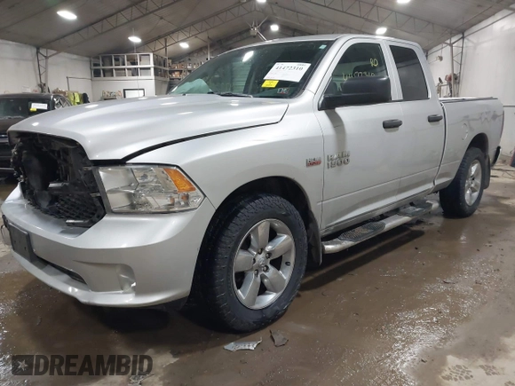2018 Ram 1500 Express with VIN 1C6RR7FT6JS351418, listed as a IAAI auction lot 41472310 with 96,501 mi miles and . Bid and sale history available at DreamBid. Image 2.