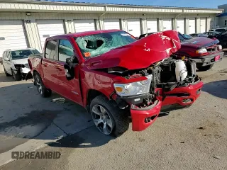 2019 Ram 1500 Big Horn z VIN 1C6SRFFT5KN614090, wystawiony jako Copart lot #49773325 z przebiegiem 49 406 mil mil oraz Szkoda całkowita • Salvage title. Historia ofert i sprzedaży dostępna na DreamBid. Obrazek 11.