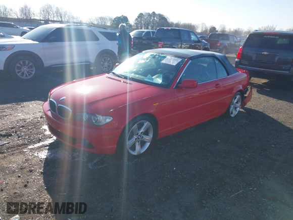 2006 BMW 3 Series 325Ci with VIN WBABW33486PX86165, listed as a IAAI auction lot 41719500 with 81,789 mi miles. Bid and sale history available at carsss.com. Image 20.