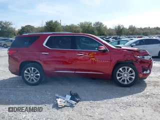 2021 Chevrolet Traverse Premier with VIN 1GNERKKW9MJ199825, listed as a IAAI auction lot 41369691 with 49,583 mi miles. Bid and sale history available at carsss.com. Image 13.