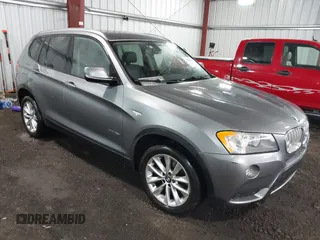 2014 BMW X3 xDrive28i with VIN 5UXWX9C5XE0D13194, listed as a IAAI auction lot 42049540 with 109,642 mi miles and . Bid and sale history available at DreamBid. Image 1.