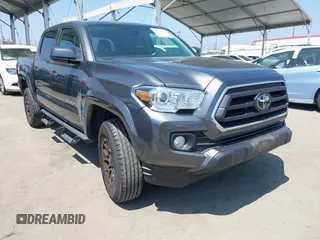 2022 Toyota Tacoma SR5 with VIN 3TMAZ5CN5NM160913, listed as a IAAI auction lot 42507722 with 99,510 mi miles and . Bid and sale history available at DreamBid. Image 1.