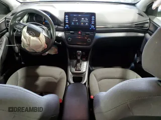 2020 Hyundai Ioniq Blue with VIN KMHC65LC4LU221107, listed as a Copart auction lot 57318345 with 141,031 mi miles and Salvage title. Bid and sale history available at DreamBid. Image 8.