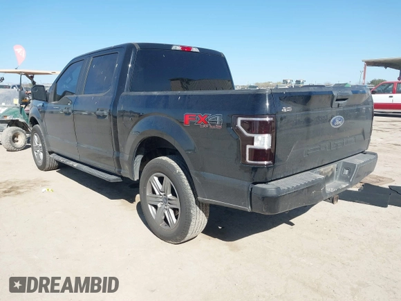 2018 Ford F-150 XL with VIN 1FTEW1E50JKE13640, listed as a IAAI auction lot 41228537 with 146,927 mi miles. Bid and sale history available at carsss.com. Image 3.