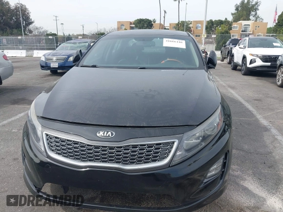 2015 Kia Optima Hybrid EX with VIN KNAGN4ADXF5080070, listed as a IAAI auction lot 41666446 with 119,845 mi miles. Bid and sale history available at carsss.com. Image 11.