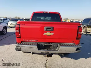 2015 Chevrolet Silverado 1500 LT with VIN 3GCPCREHXFG126279, listed as a Copart auction lot 46595285 with 245,752 mi miles and Salvage Title. Bid and sale history available at carsss.com. Image 6.
