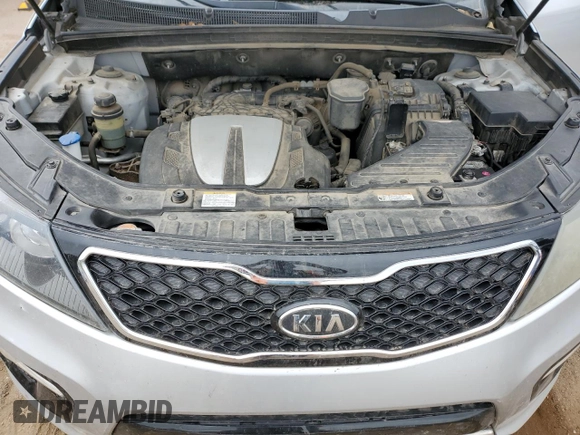 2012 Kia Sorento SX with VIN 5XYKW4A20CG243238, listed as a Copart auction lot 57533915 with 174,954 mi miles and Salvage title. Bid and sale history available at DreamBid. Image 12.