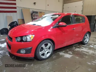 2016 Chevrolet Sonic LTZ z VIN 1G1JE6SB5G4160166, wystawiony jako Copart lot #45328025 z przebiegiem 125 216 mil mil oraz Szkoda całkowita • Salvage title. Historia ofert i sprzedaży dostępna na DreamBid. Obrazek 1.