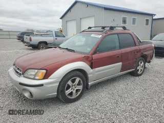 2003 Subaru Baja with VIN 4S4BT61C737109851, listed as a Copart auction lot 51090595 with 194,579 mi miles and Salvage Title. Bid and sale history available at DreamBid. Image 1.