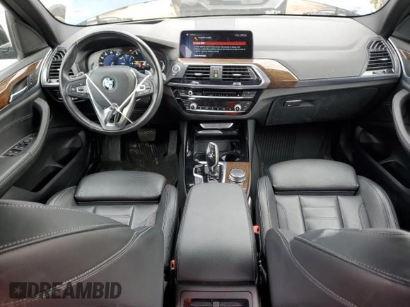 2019 BMW X3 xDrive30i with VIN 5UXTR9C52KLP96443, listed as a Copart auction lot 46327235 with 47,823 mi miles and Clean Title. Bid and sale history available at DreamBid. Image 8.