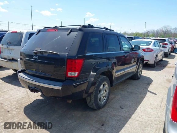2006 Jeep Grand Cherokee Limited with VIN 1J4HR58N26C317155, listed as a IAAI auction lot 42103881 with 125,341 mi miles. Bid and sale history available at carsss.com. Image 4.
