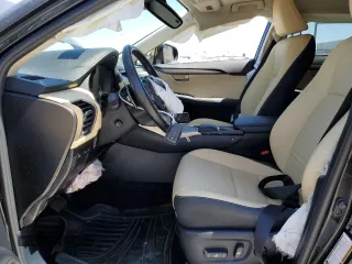 2021 Lexus NX with VIN JTJDARBZ9M2181900, listed as a Copart auction lot 50131785 with 35,595 mi miles and Salvage Title. Bid and sale history available at carsss.com. Image 7.