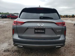 2020 Infiniti QX50 LUXE with VIN 3PCAJ5M15LF112803, listed as a Copart auction lot 47613383 with 50,964 mi miles. Bid and sale history available at carsss.com. Image 6.