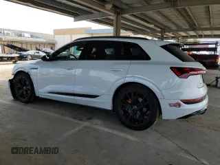2022 Audi e-tron Chronos with VIN WA1VABGE8NB024505, listed as a Copart auction lot 47444995 with 45,476 mi miles and Salvage title. Bid and sale history available at DreamBid. Image 2.