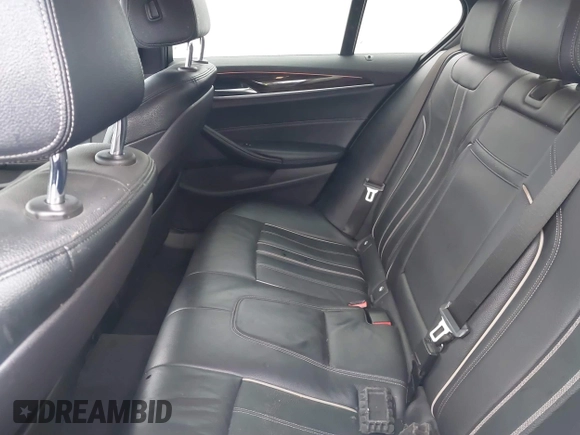 2018 BMW 5 Series 540i with VIN WBAJE5C56JG918691, listed as a IAAI auction lot 41608360 with 46,799 mi miles and . Bid and sale history available at carsss.com. Image 8.