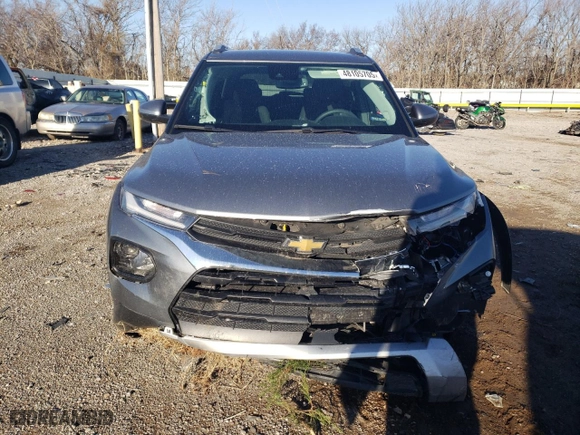 2021 Chevrolet TrailBlazer LT with VIN KL79MPS23MB156494, listed as a Copart auction lot 48105705 with 18,252 mi miles and Salvage Title. Bid and sale history available at carsss.com. Image 5.