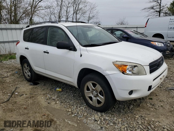2006 Toyota RAV4 with VIN JTMZD33V166018565, listed as a Copart auction lot 53813905 with 280,990 mi miles and Clean Title. Bid and sale history available at DreamBid. Image 4.