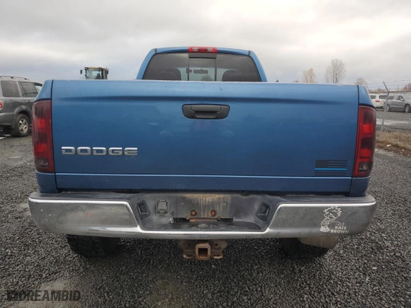 2004 Dodge Ram 2500 SLT with VIN 3D3KU28CX4G275715, listed as a Copart auction lot 82449564 with 192,820 mi miles and Salvage Title. Bid and sale history available at carsss.com. Image 6.