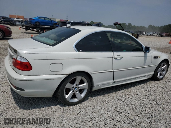 2006 BMW 3 Series 325Ci z VIN WBABD33426PL09950, wystawiony jako Copart lot #61013105 z przebiegiem 138 501 mil mil oraz Czysty tytuł • Clean title. Historia ofert i sprzedaży dostępna na DreamBid. Obrazek 3.