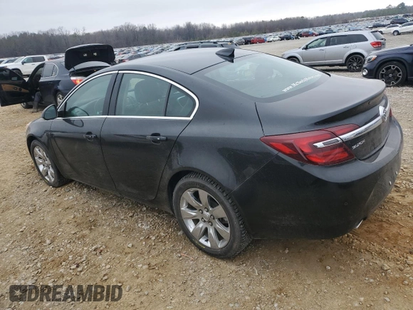 2015 Buick Regal Premium I with VIN 2G4GN5EX6F9182686, listed as a Copart auction lot 43597215 with 123,836 mi miles and Clean Title. Bid and sale history available at carsss.com. Image 2.