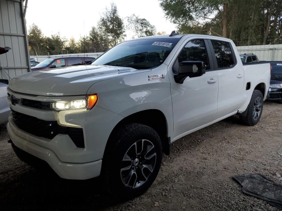 2024 Chevrolet Silverado 1500 RST with VIN 1GCUDEE84RZ202611, listed as a Copart auction lot 87651815 with 19,123 mi miles and Salvage Title. Bid and sale history available at carsss.com. Image 1.