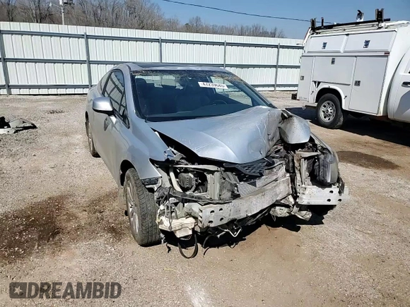 2012 Honda Civic Cpe EX-L with VIN 2HGFG3B06CH509158, listed as a Copart auction lot 47239685 with Not Provided miles and Salvage Title. Bid and sale history available at carsss.com. Image 10.