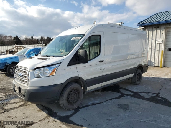 2016 Ford Transit Cargo Van with VIN 1FTYR2CGXGKB30136, listed as a Copart auction lot 89067675 with 141,445 mi miles and Clean Title. Bid and sale history available at carsss.com. Image 1.