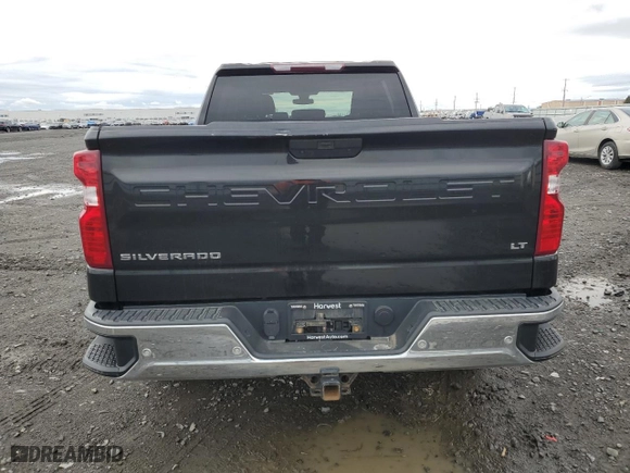 2019 Chevrolet Silverado 1500 LT with VIN 1GCUYDED2KZ356302, listed as a Copart auction lot 50092565 with 168,843 mi miles and Clean Title. Bid and sale history available at carsss.com. Image 6.