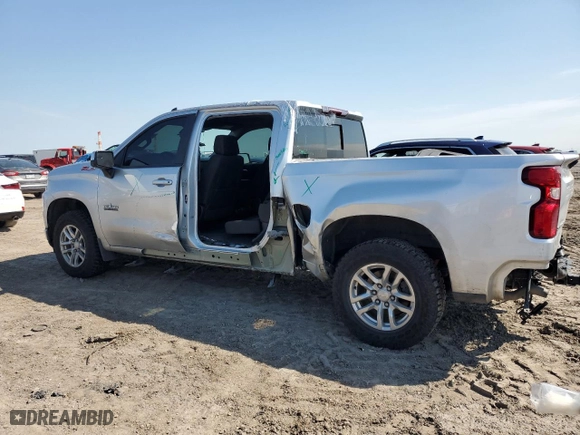 2019 Chevrolet Silverado 1500 LT with VIN 3GCUYDED8KG296218, listed as a Copart auction lot 46622385 with 93,913 mi miles and Salvage Title. Bid and sale history available at carsss.com. Image 2.