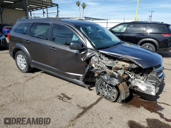 2019 Dodge Journey SE with VIN 3C4PDCBG7KT874236, listed as a Copart auction lot 53352685 with 131,142 mi miles and Clean Title. Bid and sale history available at DreamBid. Image 4.