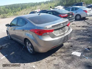 2012 Hyundai Elantra GLS PZEV with VIN 5NPDH4AE0CH091998, listed as a IAAI auction lot 42056779 with 206,425 mi miles. Bid and sale history available at carsss.com. Image 3.