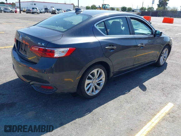 2016 Acura ILX w/Premium Pkg with VIN 19UDE2F73GA010000, listed as a IAAI auction lot 41973710 with 108,967 mi miles. Bid and sale history available at carsss.com. Image 4.