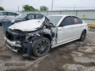 2020 BMW 5 Series with VIN WBAJB1C07LCD44282, listed as a Copart auction lot 60970885 with Not provided miles and Non repairable. Bid and sale history available at DreamBid. Image 1.