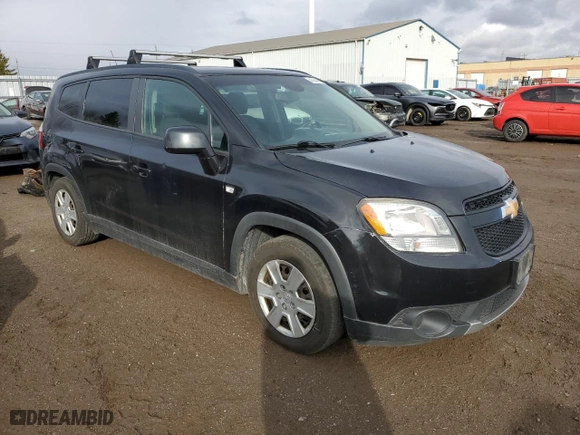 2012 Chevrolet Orlando 1LT with VIN KL77P2EM9CK615122, listed as a Copart auction lot 48944595 with 292366 miles and Salvage Title. Bid and sale history available at carsss.com. Image 4.