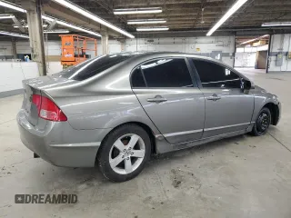 2006 Honda Civic LX with VIN 1HGFA16516L051998, listed as a Copart auction lot 47038345 with 166,496 mi miles and Salvage Title. Bid and sale history available at DreamBid. Image 3.