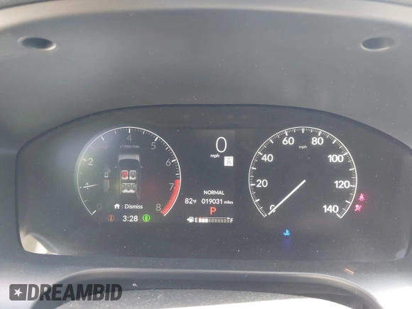 2024 Honda HR-V LX with VIN 3CZRZ1H36RM716066, listed as a IAAI auction lot 42304022 with 19,031 mi miles and . Bid and sale history available at DreamBid. Image 7.