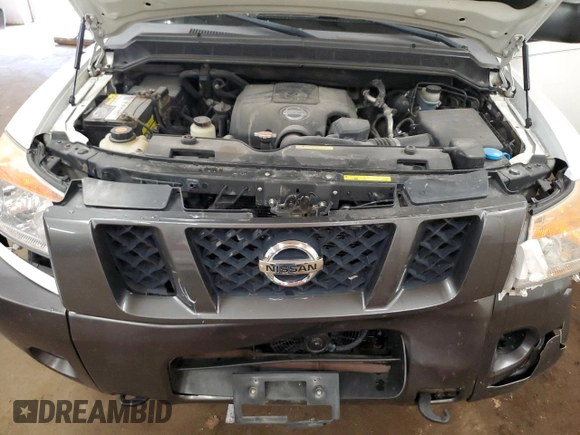 2008 Nissan Titan XE with VIN 1N6BA06C88N303076, listed as a Copart auction lot 59572905 with 163,830 mi miles and Salvage title. Bid and sale history available at DreamBid. Image 11.