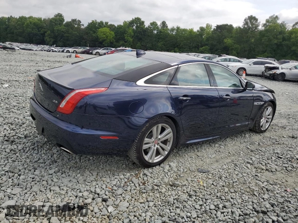 2017 Jaguar XJ R-Sport with VIN SAJWA1C70H8W05558, listed as a Copart auction lot 59759165 with 102,230 mi miles and Salvage title. Bid and sale history available at DreamBid. Image 3.