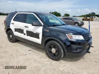 2017 Ford Police Interceptor Utility z VIN 1FM5K8AR7HGD58691, wystawiony jako Copart lot #63703675 z przebiegiem 96 858 mil mil oraz Szkoda całkowita • Salvage title. Historia ofert i sprzedaży dostępna na DreamBid. Obrazek 4.