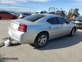2007 Dodge Charger R/T with VIN 2B3KA53H77H602499, listed as a Copart auction lot 88473745 with 263,874 mi miles and Salvage Title. Bid and sale history available at carsss.com. Image 3.