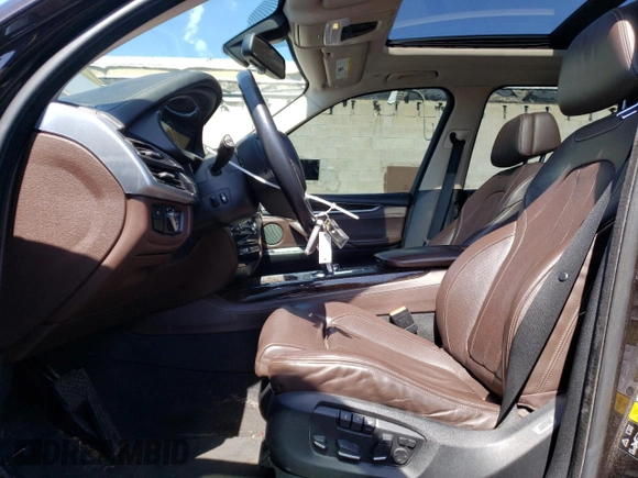 2016 BMW X5 xDrive35i with VIN 5UXKR0C52G0P26523, listed as a Copart auction lot 50589885 with 114,633 mi miles and Salvage Title. Bid and sale history available at carsss.com. Image 7.