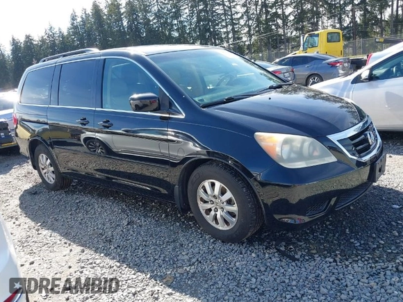 2008 Honda Odyssey EX-L with VIN 5FNRL38698B066181, listed as a IAAI auction lot 41882534 with 120,625 mi miles. Bid and sale history available at carsss.com. Image 1.