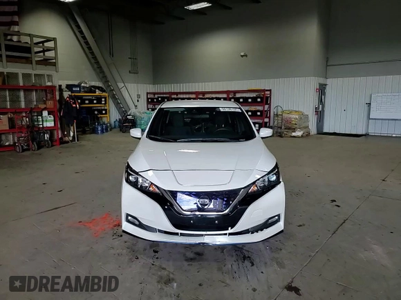 2020 Nissan LEAF SV Plus with VIN 1N4BZ1CP4LC305023, listed as a Copart auction lot 50136155 with 46,195 mi miles and Salvage Title. Bid and sale history available at DreamBid. Image 11.
